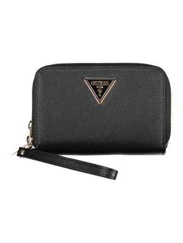 GUESS JEANS WOMEN'S WALLET BLACK