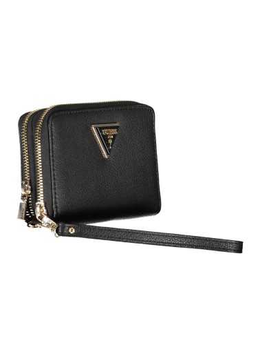 GUESS JEANS WOMEN'S WALLET BLACK