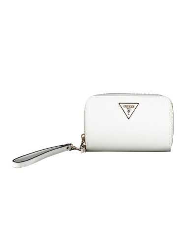 GUESS JEANS WOMEN'S WALLET WHITE