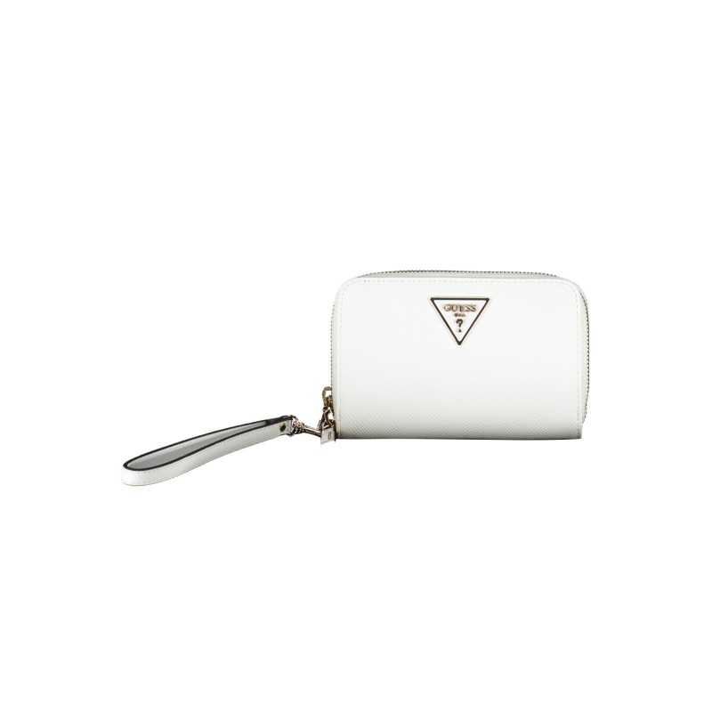 GUESS JEANS WOMEN'S WALLET WHITE