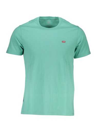 LEVI'S LIGHT BLUE MAN SHORT SLEEVE T-SHIRT