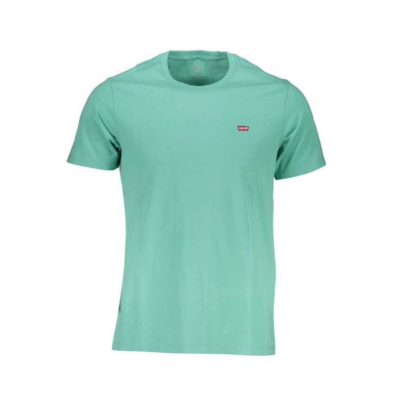 LEVI'S LIGHT BLUE MAN SHORT SLEEVE T-SHIRT