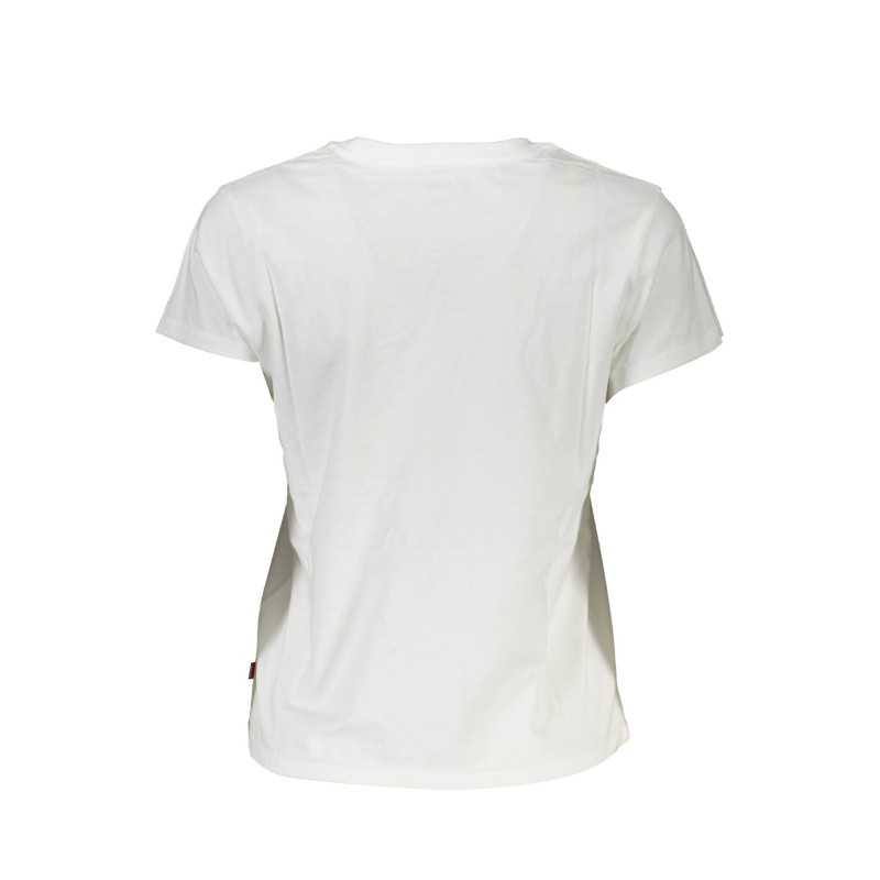 LEVI'S T-SHIRT MANICHE CORTE DONNA BIANCO