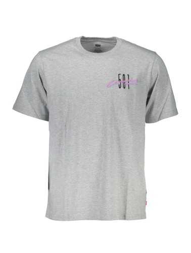 LEVI'S T-SHIRT MANICHE CORTE UOMO GRIGIO