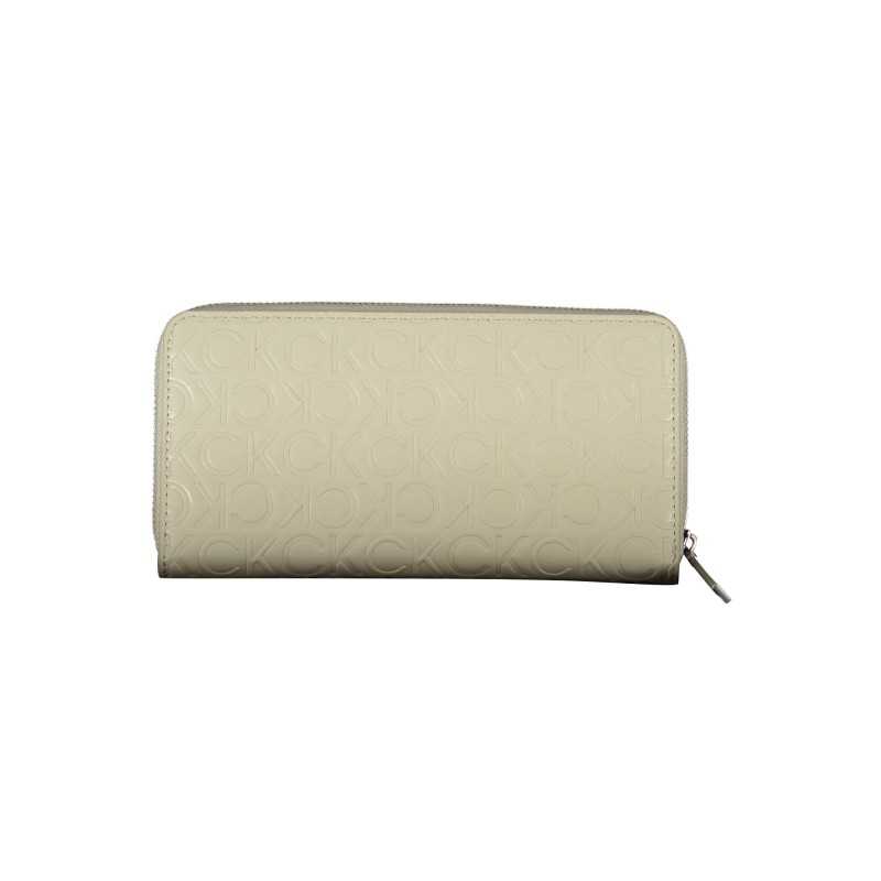 CALVIN KLEIN BEIGE WALLET FOR WOMEN