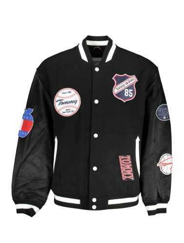 TOMMY HILFIGER MAN BLACK JACKET