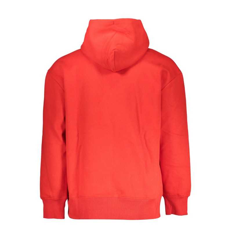 TOMMY HILFIGER FELPA SENZA ZIP UOMO ROSSO