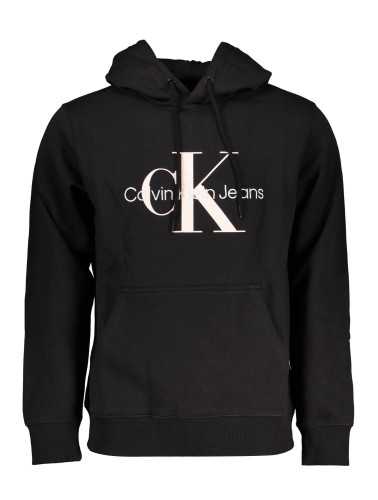 CALVIN KLEIN SWEATSHIRT WITHOUT ZIP BLACK MAN