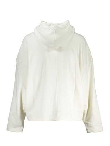 CALVIN KLEIN WOMEN'S SWEATSHIRT WITHOUT ZIP WHITE