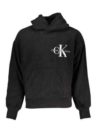 CALVIN KLEIN SWEATSHIRT WITHOUT ZIP BLACK MAN