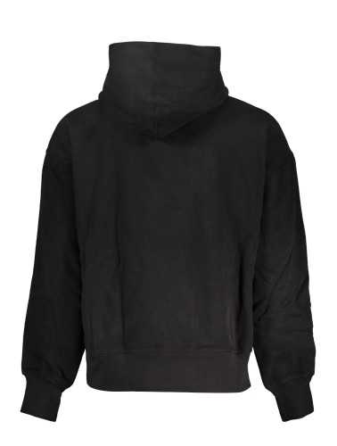 CALVIN KLEIN SWEATSHIRT WITHOUT ZIP BLACK MAN