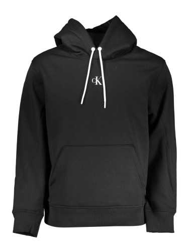 CALVIN KLEIN SWEATSHIRT WITHOUT ZIP BLACK MAN