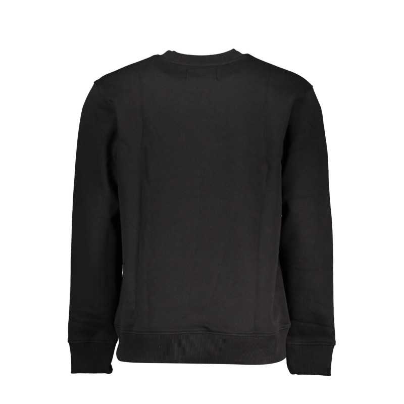 CALVIN KLEIN SWEATSHIRT WITHOUT ZIP BLACK MAN