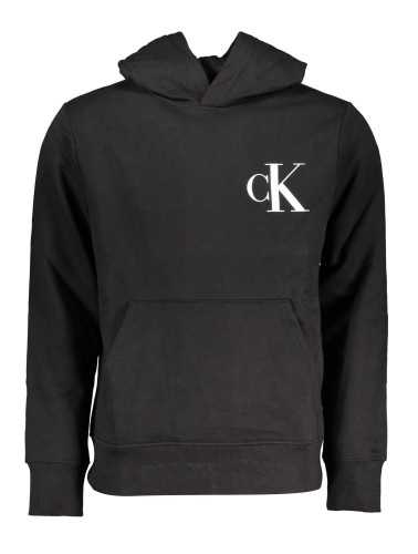 CALVIN KLEIN SWEATSHIRT WITHOUT ZIP BLACK MAN