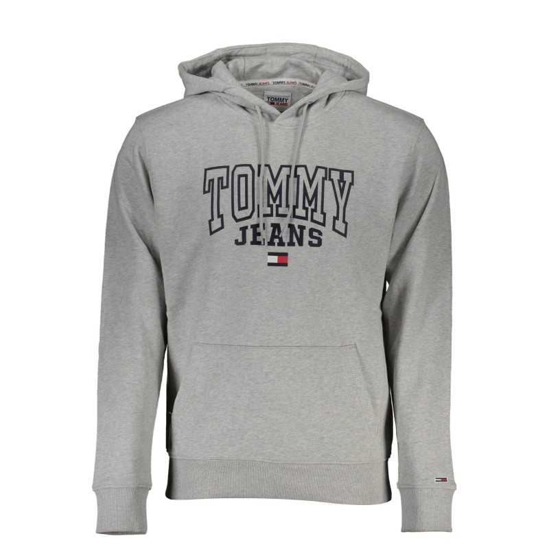 TOMMY HILFIGER MAN GRAY SWEATSHIRT WITHOUT ZIP