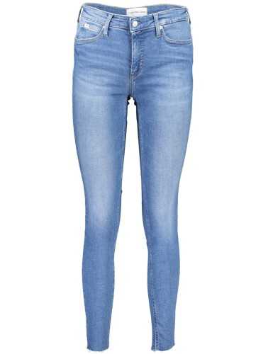 CALVIN KLEIN JEANS DENIM DONNA AZZURRO