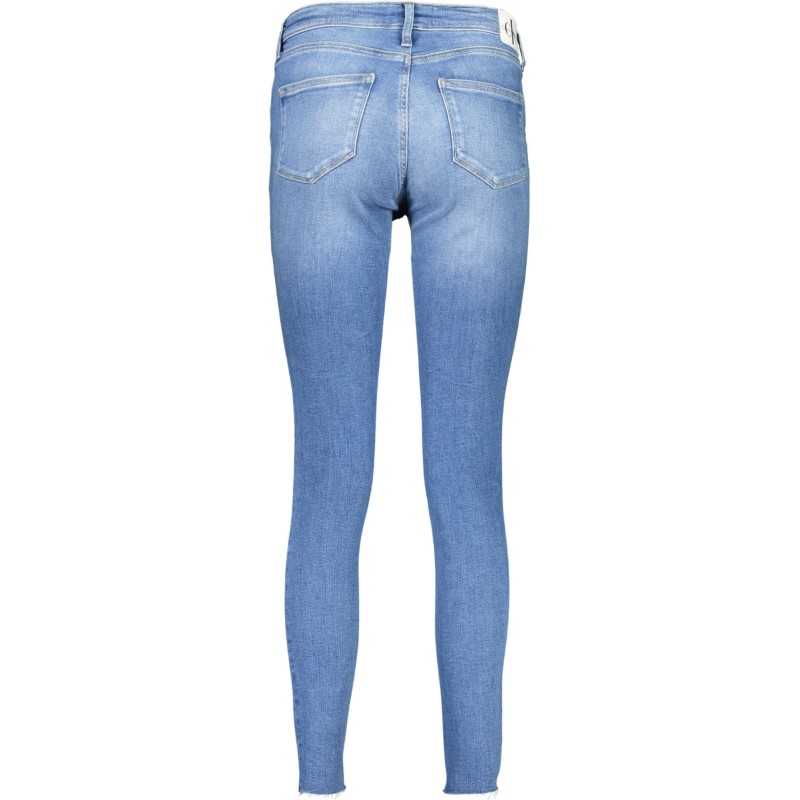 CALVIN KLEIN JEANS DENIM DONNA AZZURRO