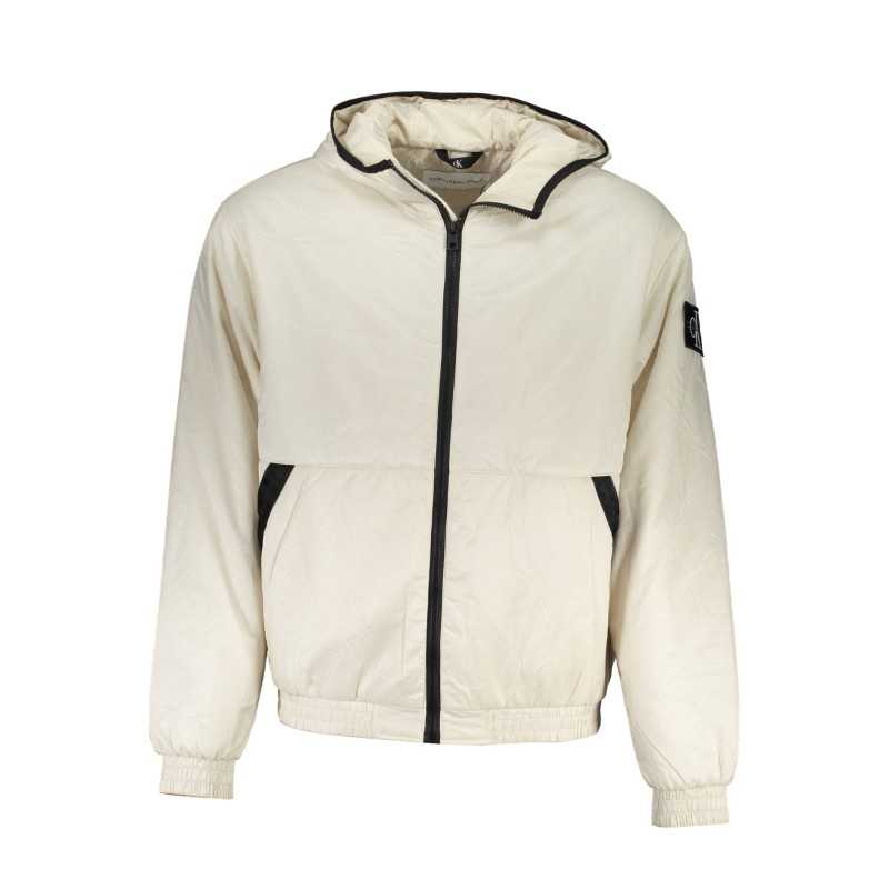 CALVIN KLEIN BEIGE MEN'S JACKET