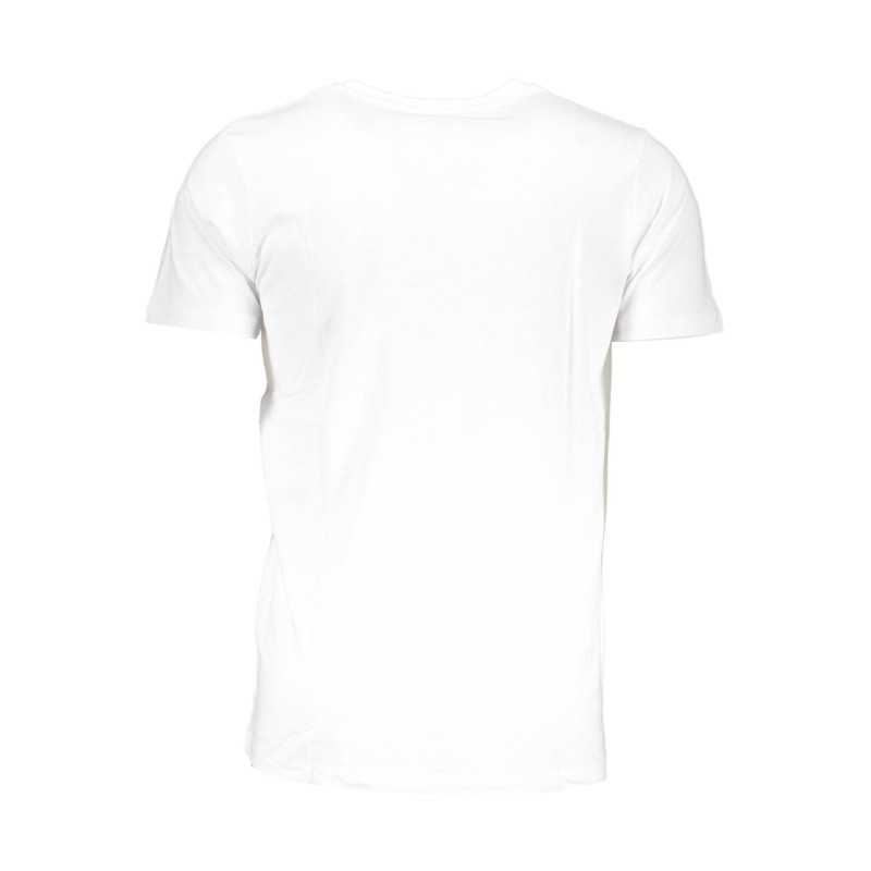 SCUOLA NAUTICA T-SHIRT MANICHE CORTE UOMO BIANCO