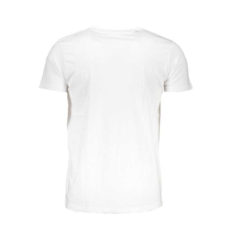 SCUOLA NAUTICA T-SHIRT MANICHE CORTE UOMO BIANCO