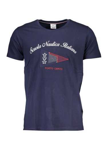 SCUOLA NAUTICA T-SHIRT MANICHE CORTE UOMO BLU