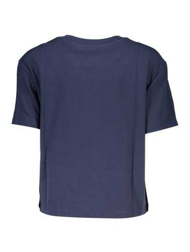 TOMMY HILFIGER T-SHIRT MANICHE CORTE DONNA BLU