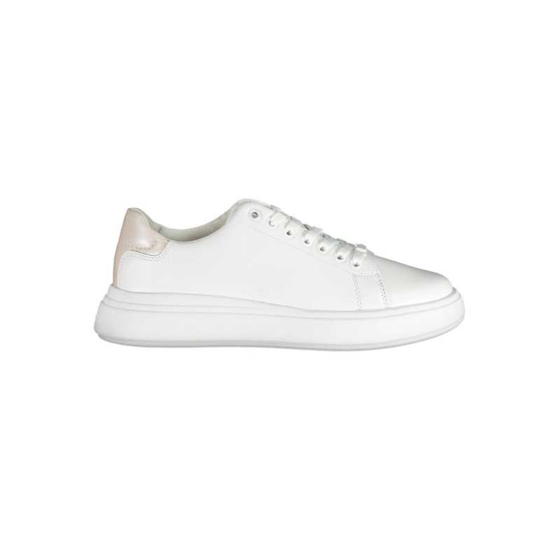 CALVIN KLEIN WHITE WOMEN'S SPORT SHOES