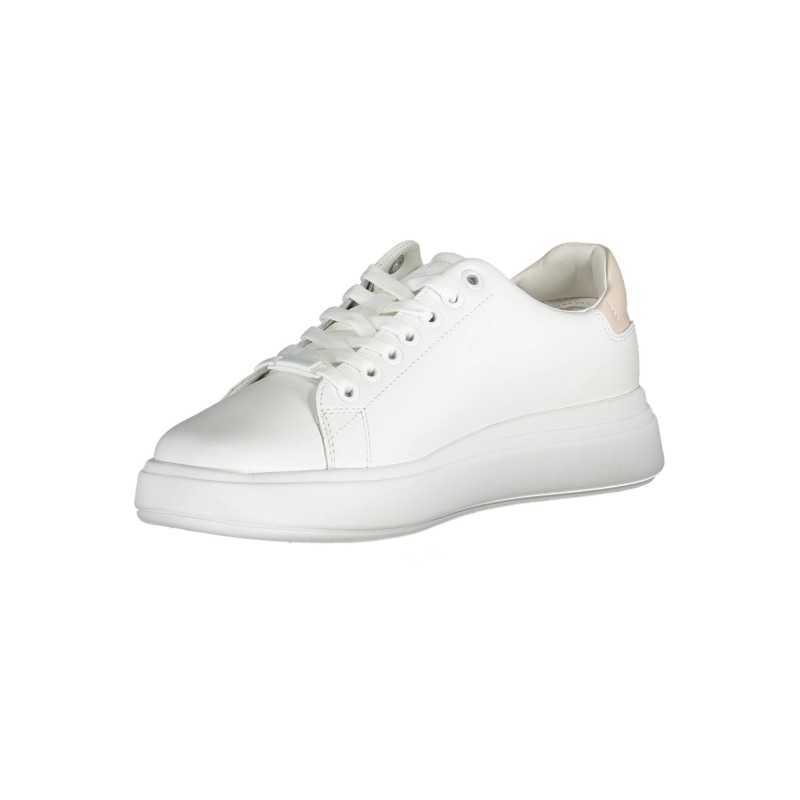 CALVIN KLEIN WHITE WOMEN'S SPORT SHOES