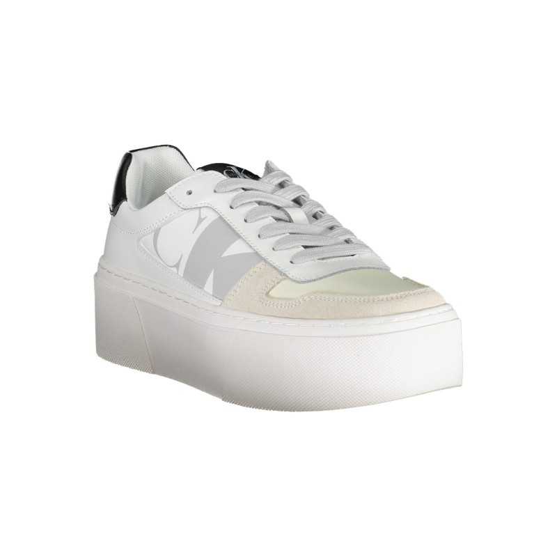 CALVIN KLEIN WHITE WOMEN'S SPORT SHOES