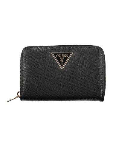 GUESS JEANS BLACK WOMEN'S WALLET