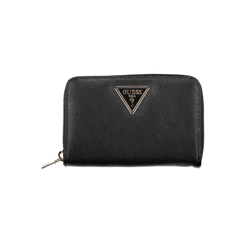 GUESS JEANS BLACK WOMEN'S WALLET