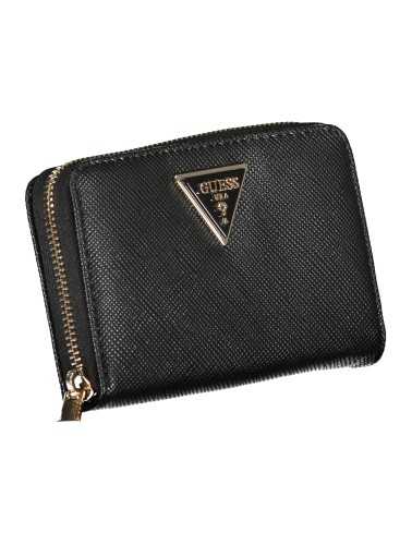 GUESS JEANS BLACK WOMEN'S WALLET