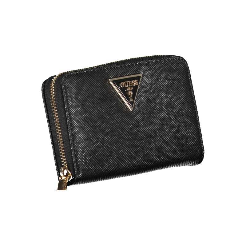 GUESS JEANS BLACK WOMEN'S WALLET