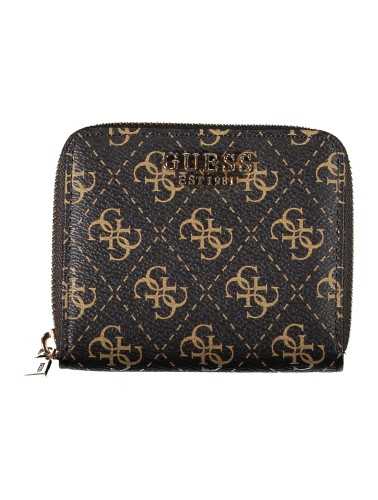 GUESS JEANS WOMEN'S WALLET BROWN