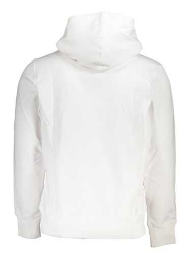 CALVIN KLEIN MEN'S WHITE ZIPLESS SWEATSHIRT