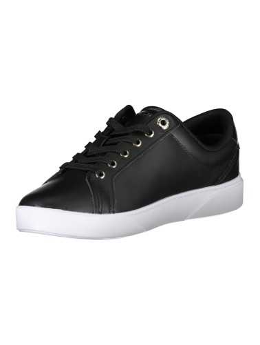 TOMMY HILFIGER BLACK WOMEN'S SPORTS SHOES