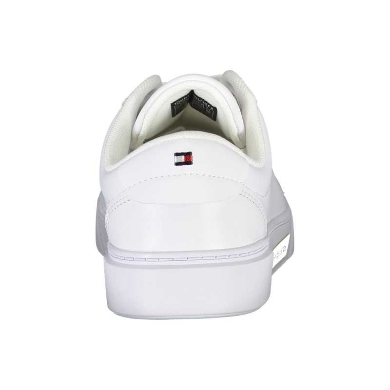 TOMMY HILFIGER WHITE WOMEN'S SPORTS SHOES