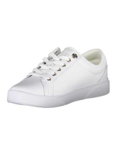 TOMMY HILFIGER WHITE WOMEN'S SPORTS SHOES