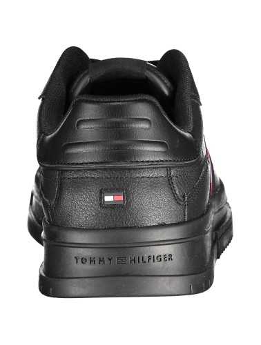 TOMMY HILFIGER BLACK MEN'S SPORTS SHOES