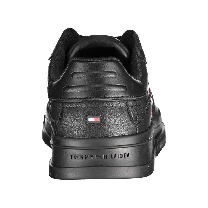 TOMMY HILFIGER BLACK MEN'S SPORTS SHOES