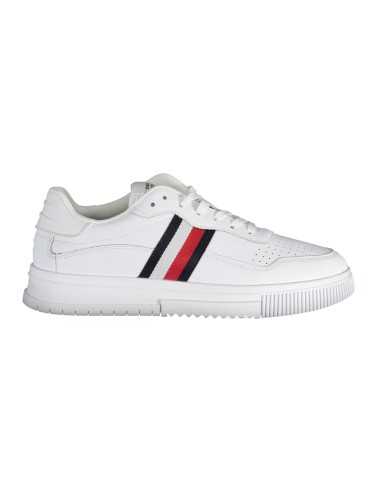 TOMMY HILFIGER MEN'S WHITE SPORTS SHOES