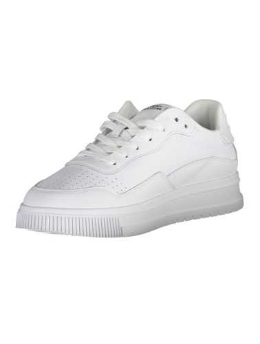 TOMMY HILFIGER MEN'S WHITE SPORTS SHOES