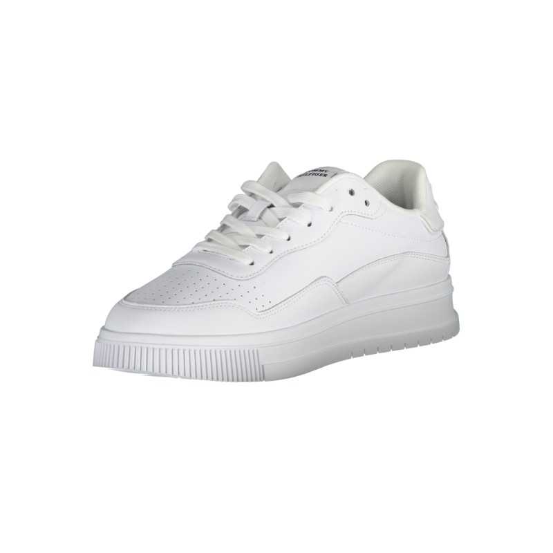 TOMMY HILFIGER MEN'S WHITE SPORTS SHOES