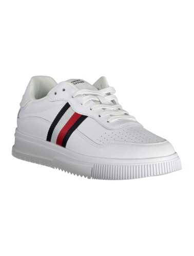 TOMMY HILFIGER MEN'S WHITE SPORTS SHOES