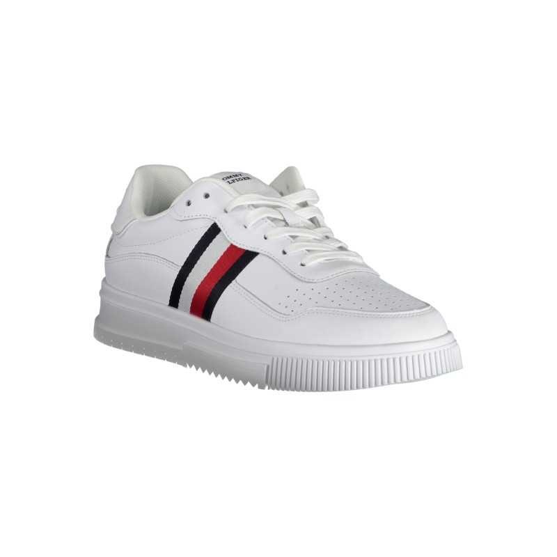 TOMMY HILFIGER MEN'S WHITE SPORTS SHOES