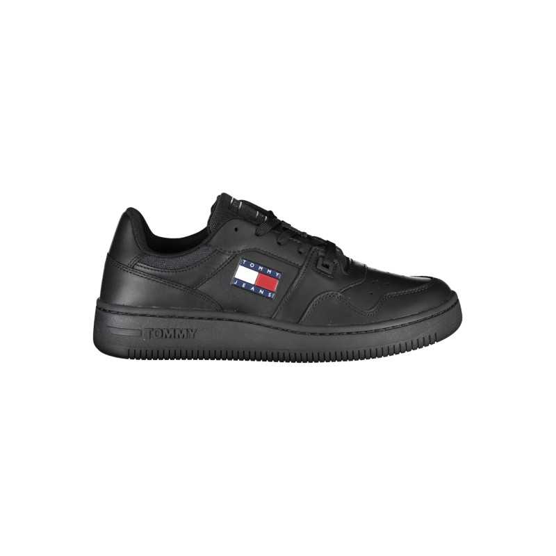 TOMMY HILFIGER BLACK WOMEN'S SPORTS SHOES