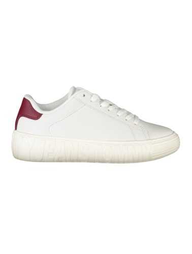 TOMMY HILFIGER WHITE WOMEN'S SPORTS SHOES