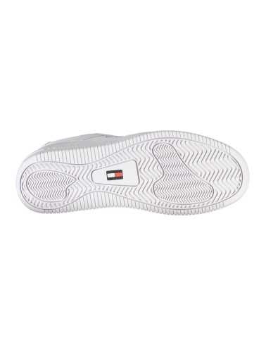 TOMMY HILFIGER WHITE WOMEN'S SPORTS SHOES