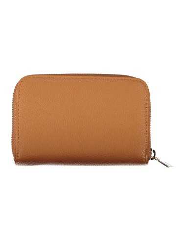 GUESS JEANS WOMEN'S WALLET BROWN