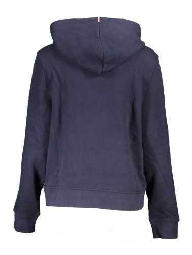 TOMMY HILFIGER WOMEN'S BLUE ZIPLESS SWEATSHIRT